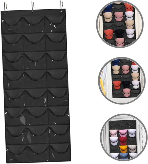 RACK X24 NEGRO: ORDENA 24 GORRAS EN 1 SOLO PASO + ¡ENVÍO GRATIS !