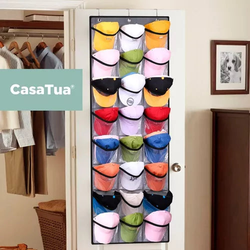 RACK X24 NEGRO: ORDENA 24 GORRAS EN 1 SOLO PASO + ¡ ENVÍO GRATIS !