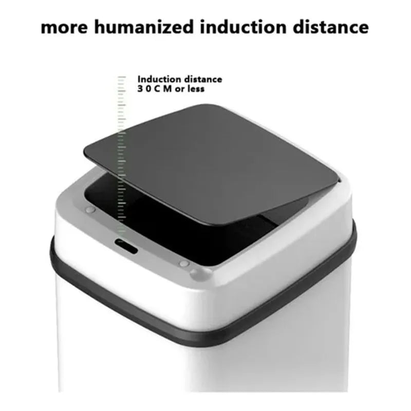 Basurero Automático SensorWave™ – Limpieza sin Esfuerzo, Ideal para tu hogar