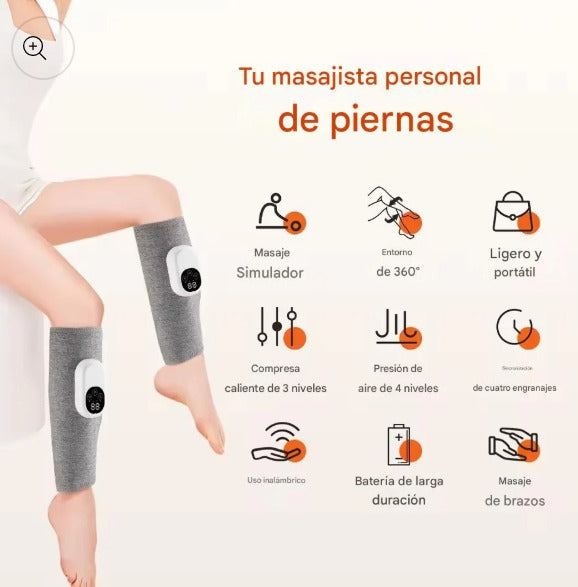 ALIVIOMAX – PIERNAS LIVIANAS Y SIN MOLESTIAS EN MINUTOS CON TERAPIA DE AIRE Y CALOR
