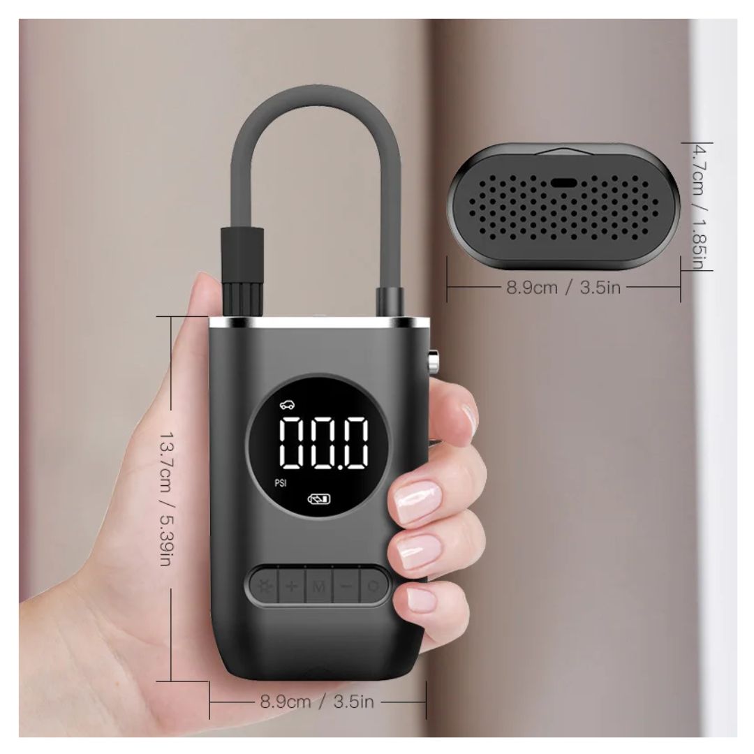 MINI COMPRESOR MULTIUSO + INCLUYE KIT DE AGUJAS + ENVÍO GRATIS 📦