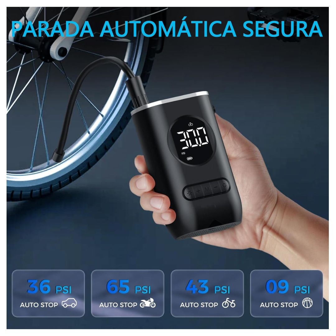 MINI COMPRESOR MULTIUSO + INCLUYE KIT DE AGUJAS + ENVÍO GRATIS 📦