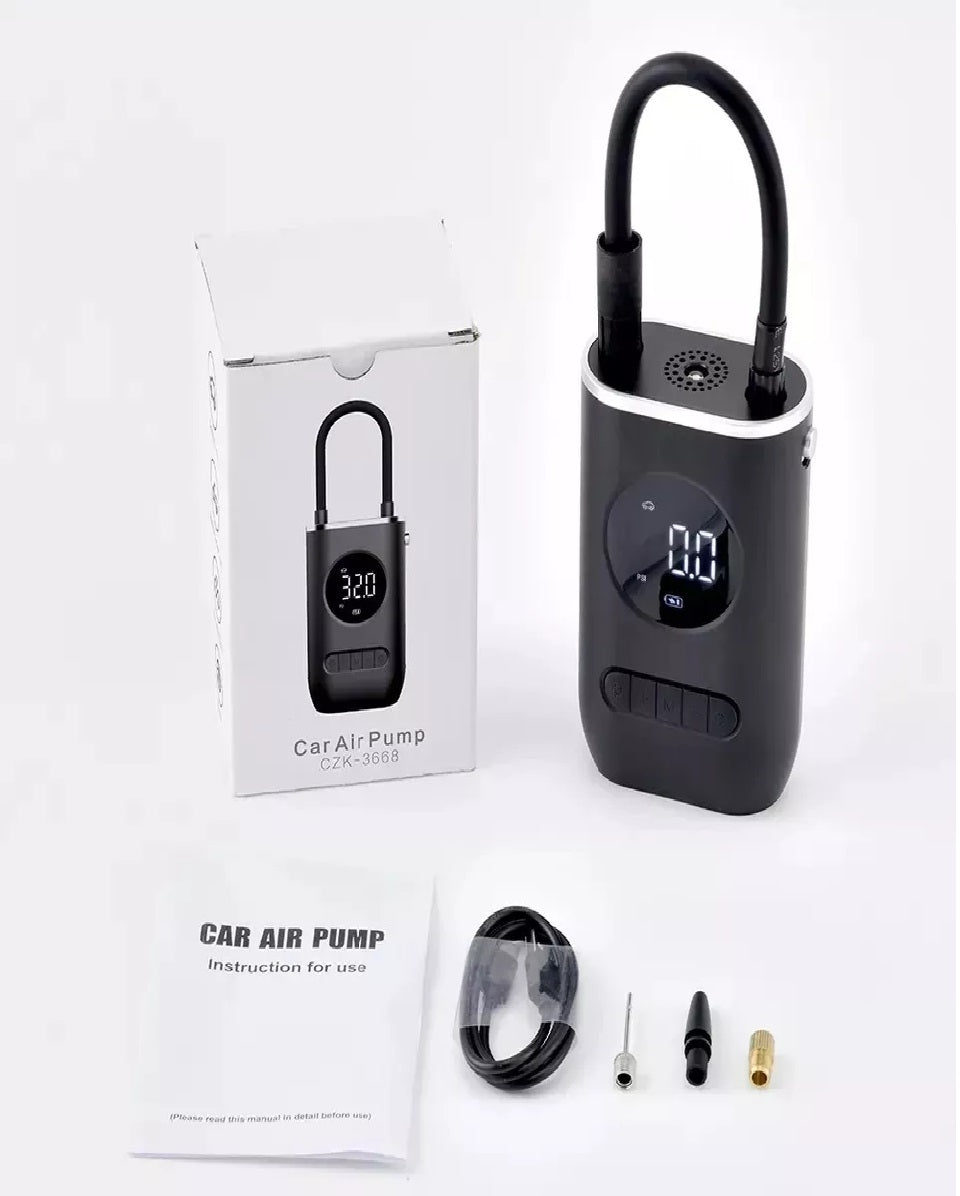 MINI COMPRESOR MULTIUSO + INCLUYE KIT DE AGUJAS + ENVÍO GRATIS 📦