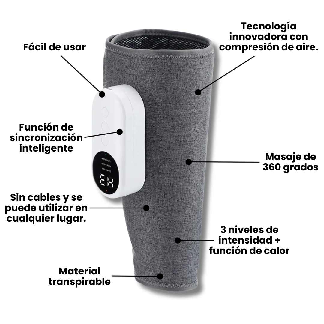 ALIVIOMAX – PIERNAS LIVIANAS Y SIN MOLESTIAS EN MINUTOS CON TERAPIA DE AIRE Y CALOR