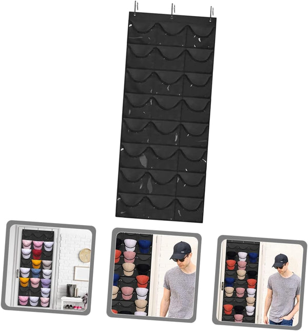 RACK X24 NEGRO: ORDENA 24 GORRAS EN 1 SOLO PASO + ¡ ENVÍO GRATIS !