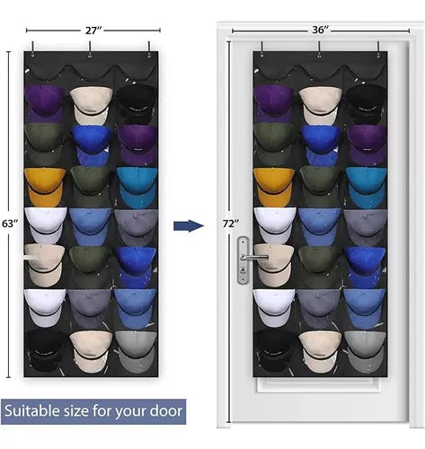 RACK X24 NEGRO: ORDENA 24 GORRAS EN 1 SOLO PASO + ¡ ENVÍO GRATIS !